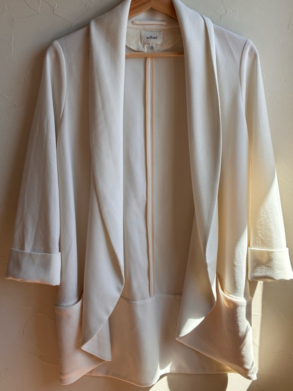 Wilfred Blazer Aritzia - Open blazer lightweight size 6